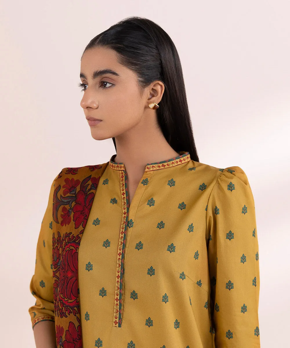 3 Piece - Printed Lawn Suit-00U2Ddy24V45