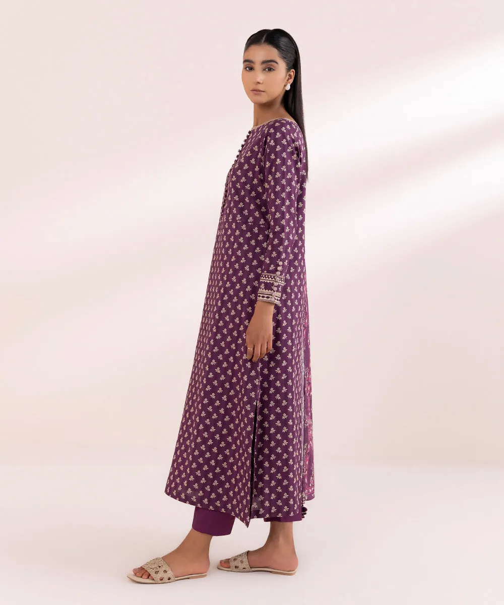 3 Piece - Printed Lawn Suit-00U3Pdy24V41