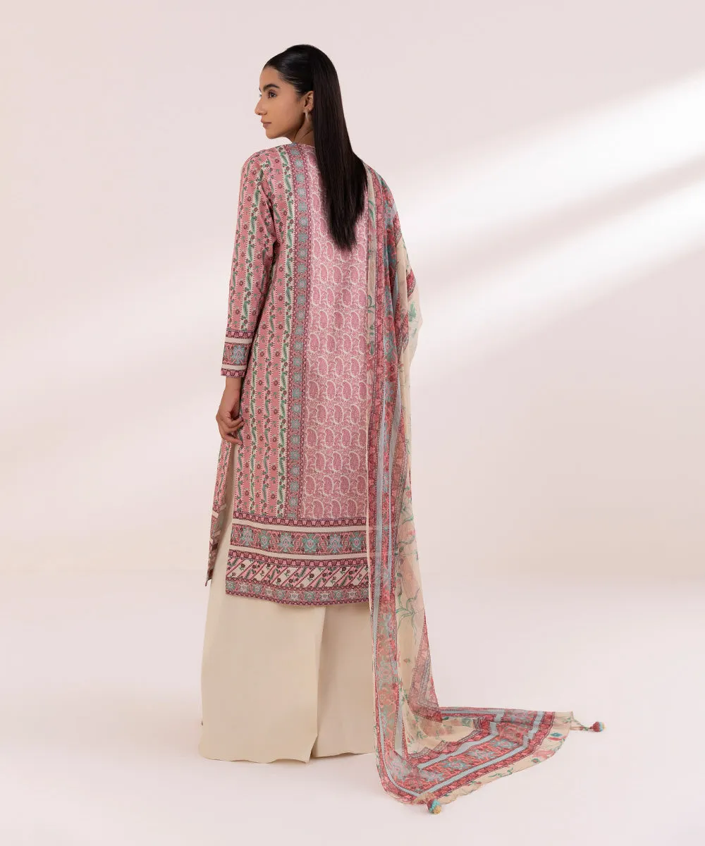 3 Piece - Printed Lawn Suit-00U3Pdy24V46