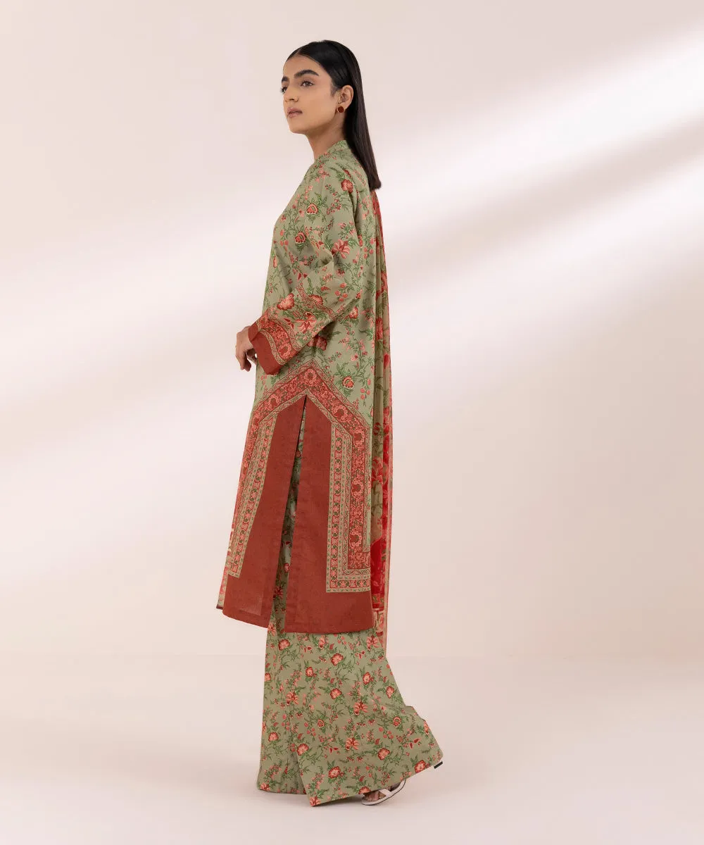 3 Piece - Printed Lawn Suit-00U3Pdy24V47