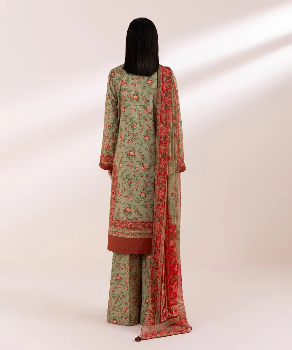 3 Piece - Printed Lawn Suit-00U3Pdy24V47