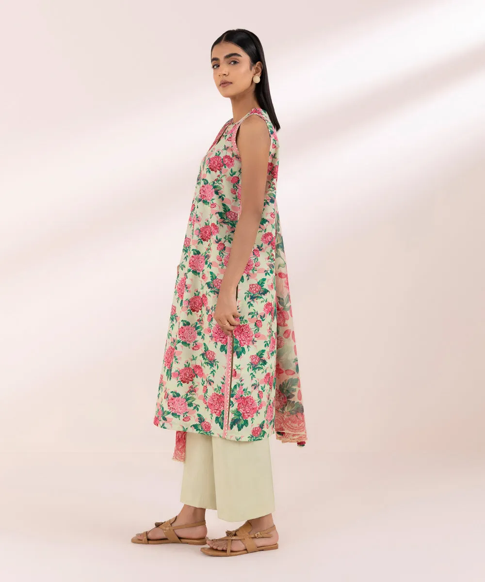3 Piece - Printed Lawn Suit-0U3Pdy24V445