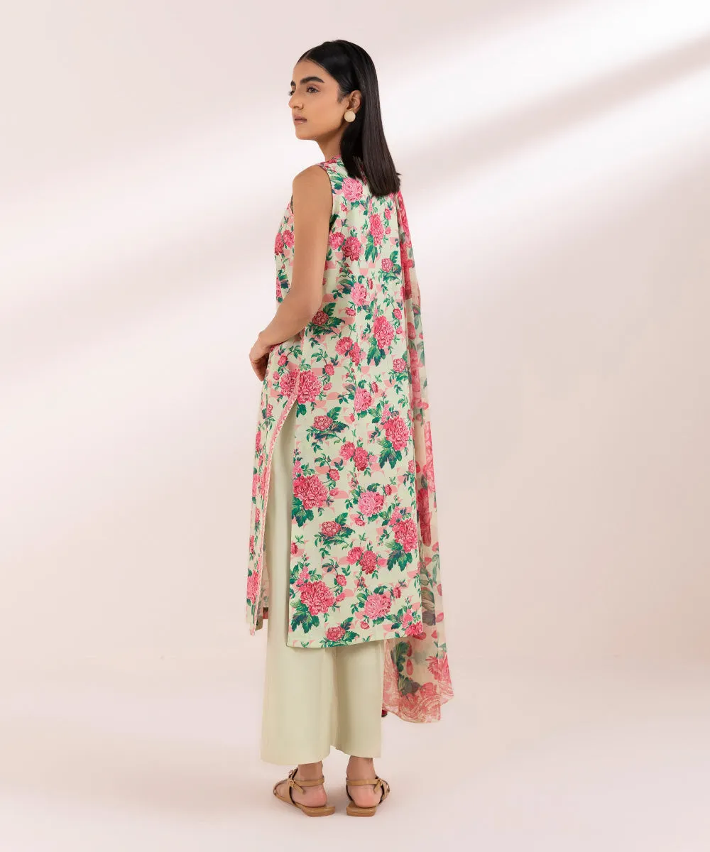 3 Piece - Printed Lawn Suit-0U3Pdy24V445