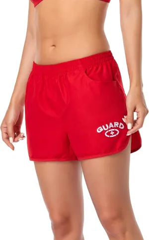 Adoretex Women's Guard 3" Athletic Board Shorts with Liner