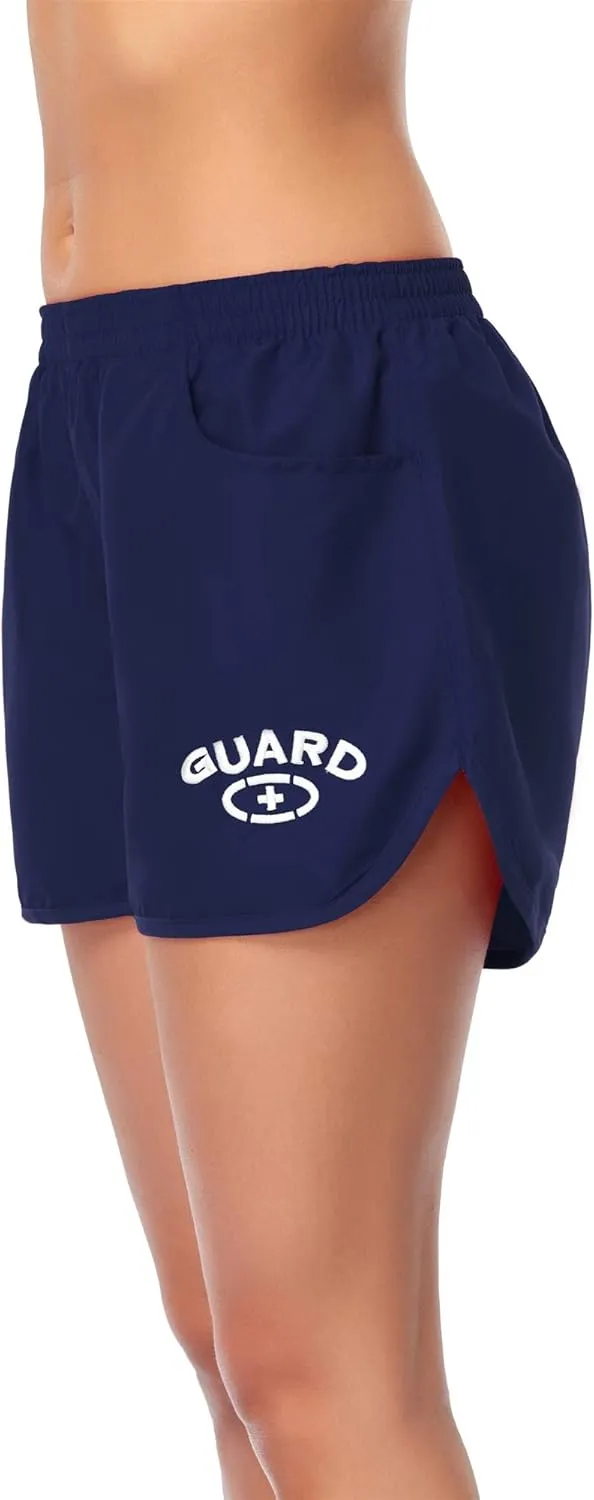 Adoretex Women's Guard 3" Athletic Board Shorts with Liner