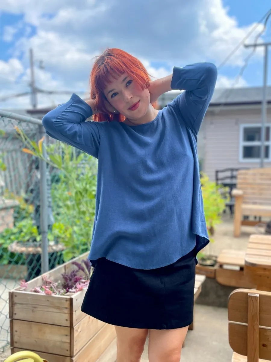 Amanda Moss Neala Top (Cobalt)