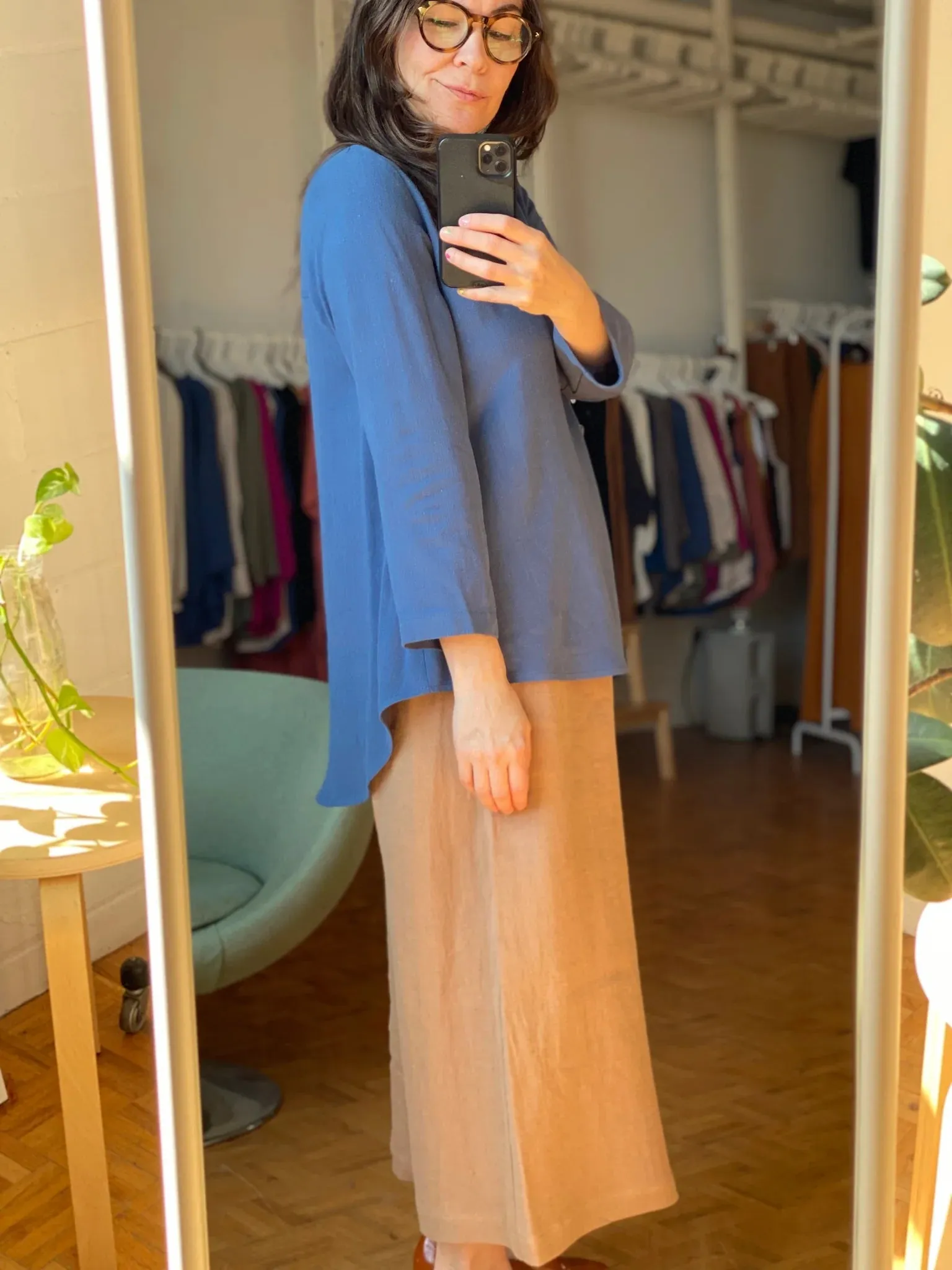 Amanda Moss Neala Top (Cobalt)