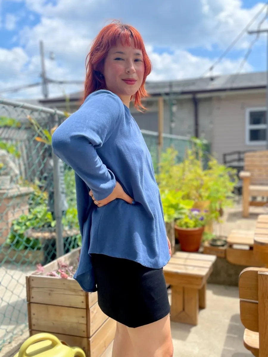 Amanda Moss Neala Top (Cobalt)