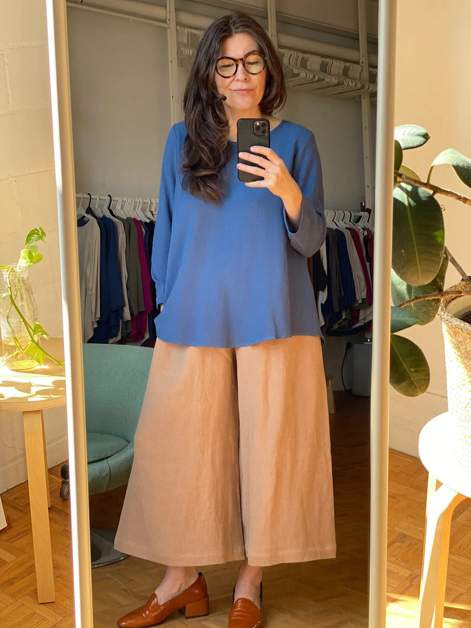Amanda Moss Neala Top (Cobalt)