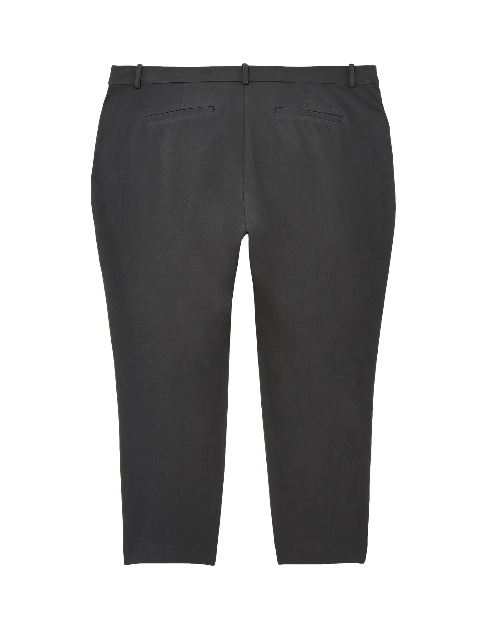 Arles Cropped Straight Leg Trouser | Charcoal Grey