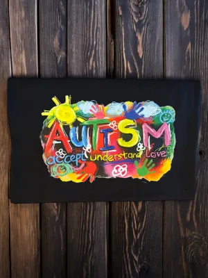 Autism Acceptance Paintbrush Tees: Pre-Order