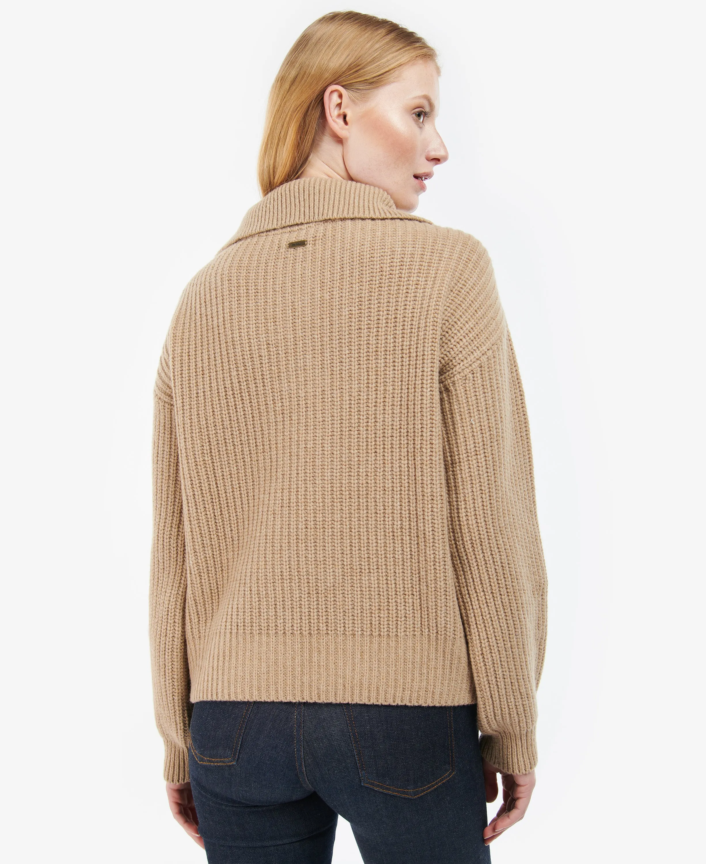 Barbour Stavia 1/2 Zip Knit Jumper
