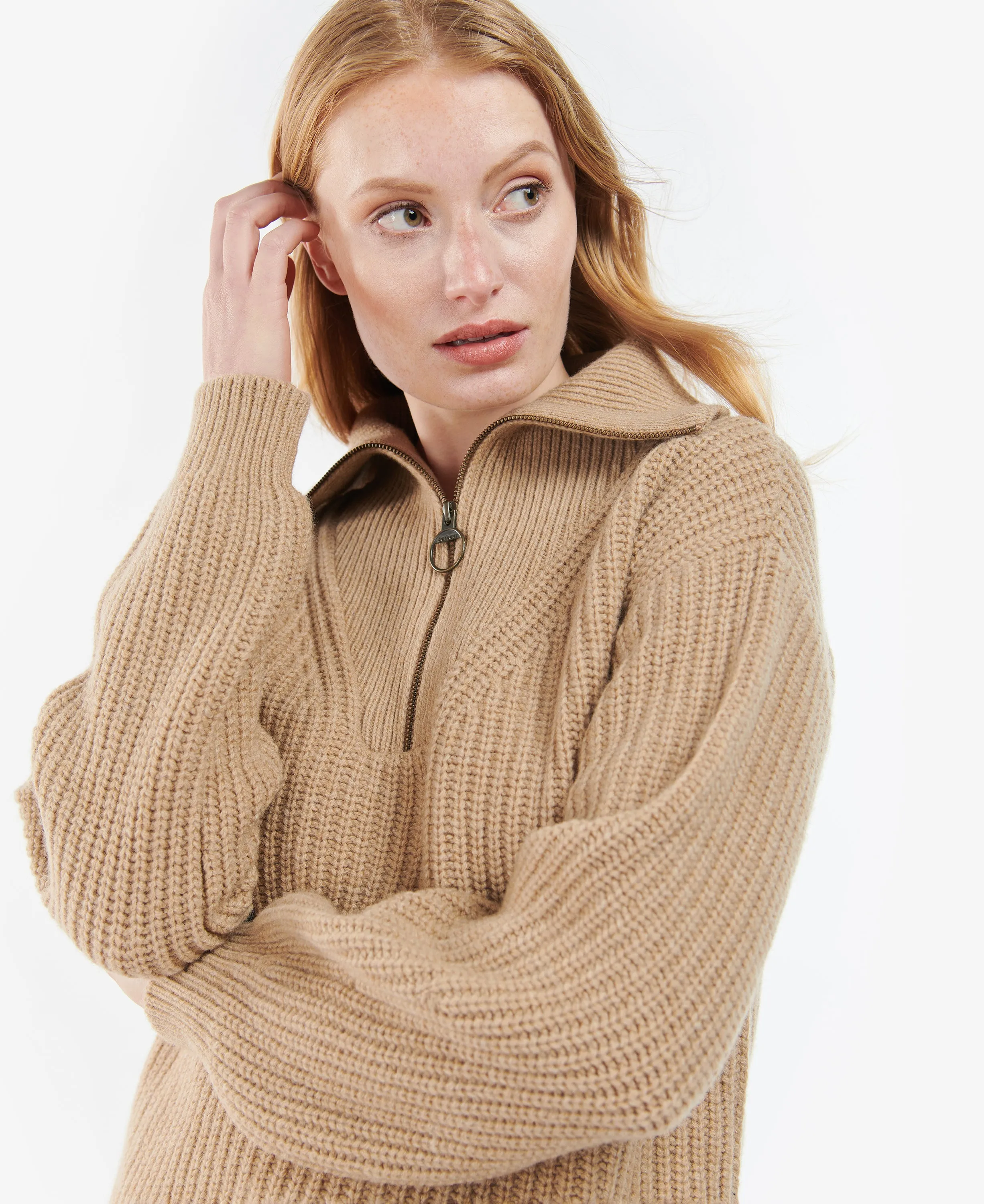 Barbour Stavia 1/2 Zip Knit Jumper