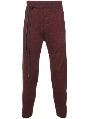 Bordeaux Linen Cotton Knit Lounge Pants