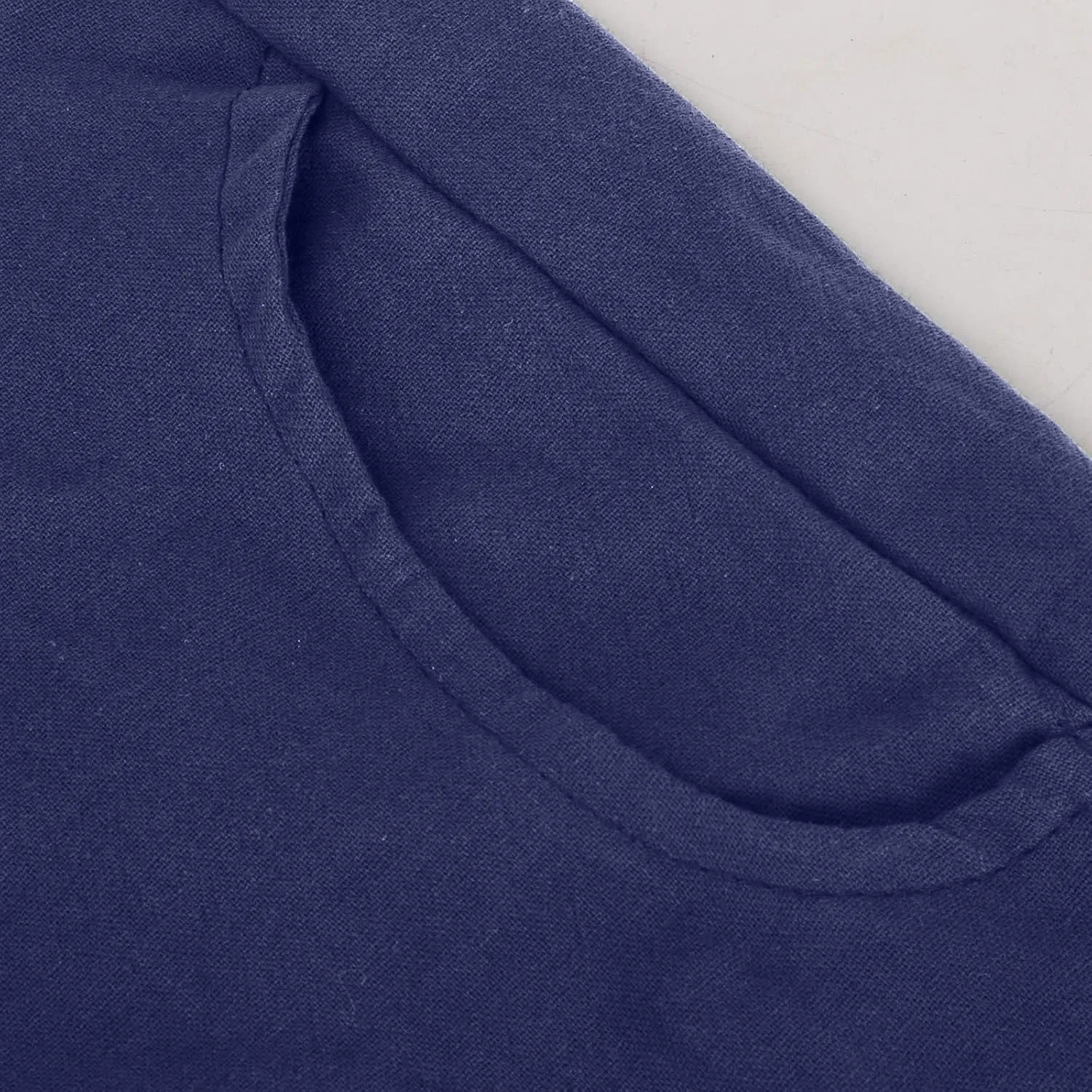 Cotton Linen Pants for Womens Elastic Waist Casual Pants Fashion Solid Color Lounge Long Trousers with Pockets