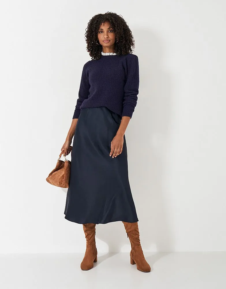Crew Clothing Lace Trim Pointelle Jumper