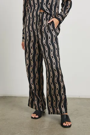 DAMANI PANT - BLACK GOLD LINK