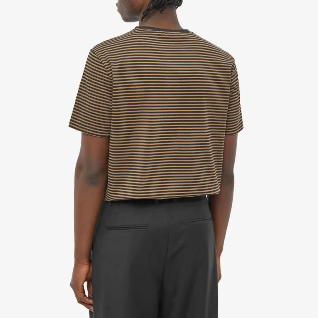 Fine Stripe T-Shirt (Shaded Stone   Navy)