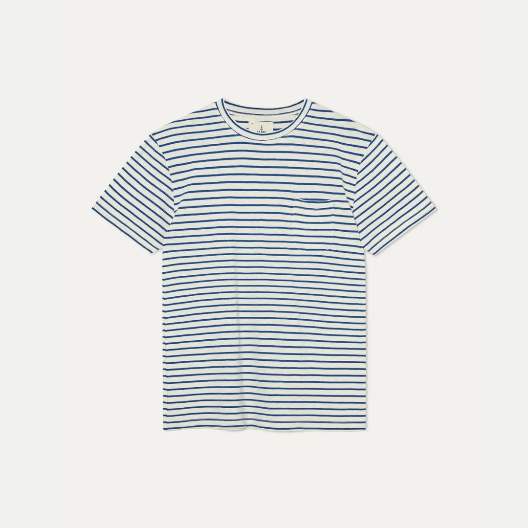 Guerreiro Striped T-shirt (Blue Stripes)