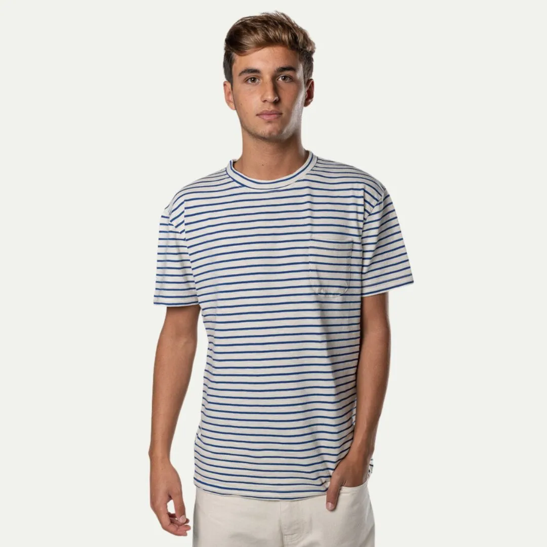 Guerreiro Striped T-shirt (Blue Stripes)