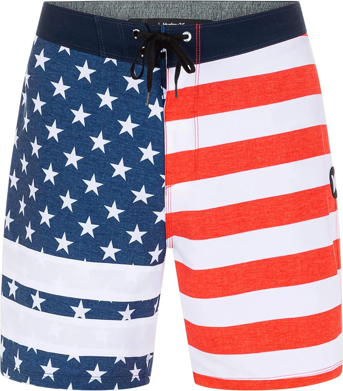 Hurley Men's Block Party 2.0 Freedom 18" Board Shorts