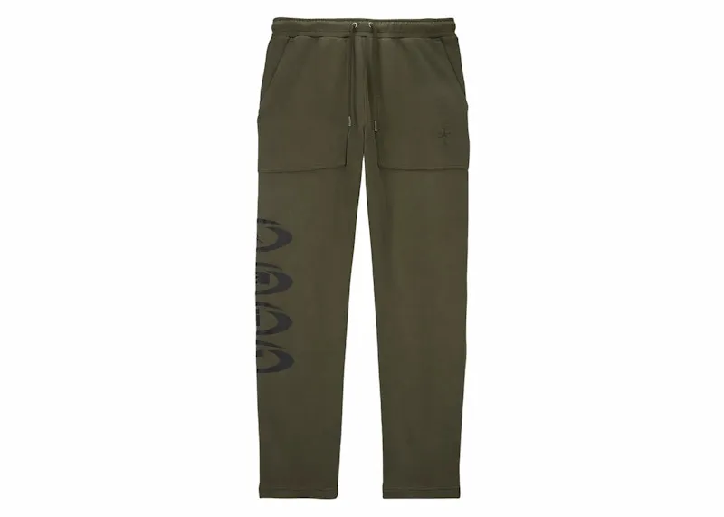 Jordan X Travis Scott Fleece Pants Army Green