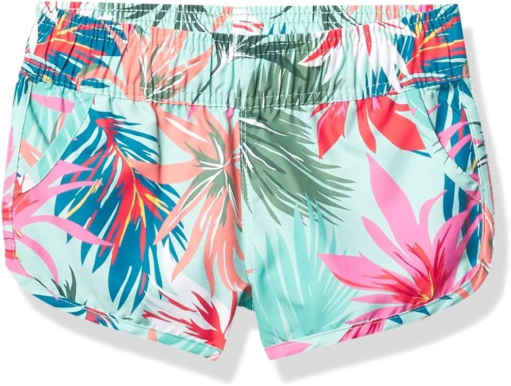 Kanu Surf Girls' Sandy UPF 50 Quick Dry Beach Elastic Waist Boardshort