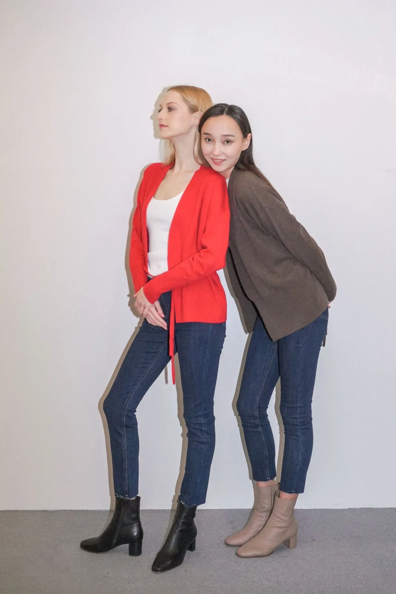KAY cashmere-blended cardigan (Mocha)