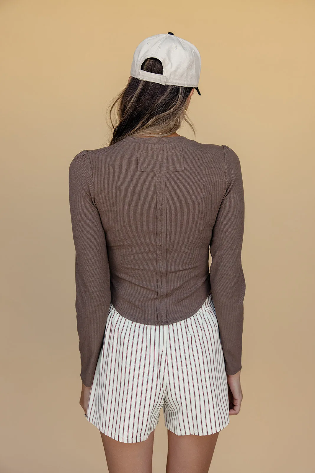 Like Clockwork Ribbed Long Sleeve