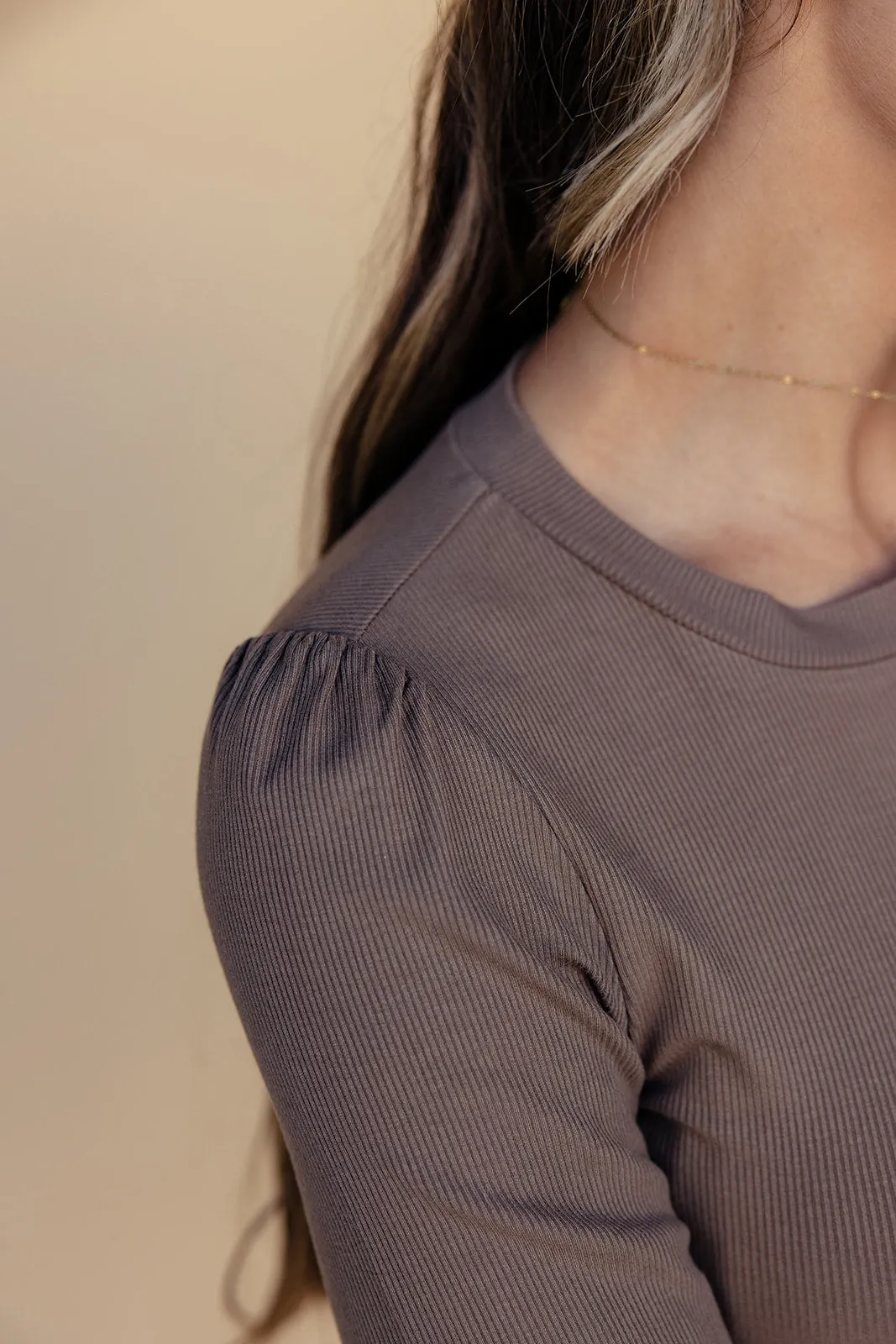 Like Clockwork Ribbed Long Sleeve