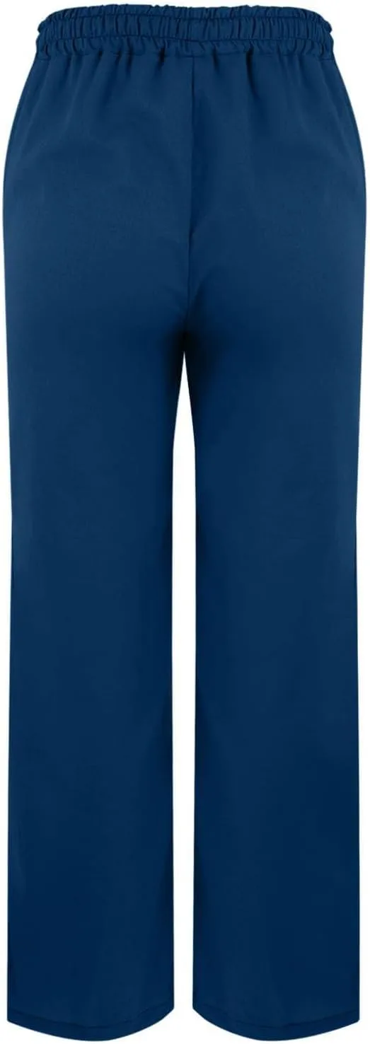 Linen Pants Women with Pockets Loose Elastic High Waisted Comfy Beach Trousers Summer Lightweight Casual Pants
