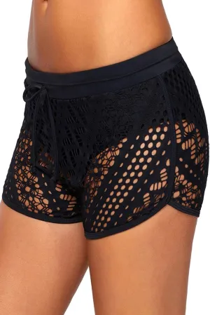 Lopie Women Board Shorts Bikini Bottom Swimsuit Skort Swimdress
