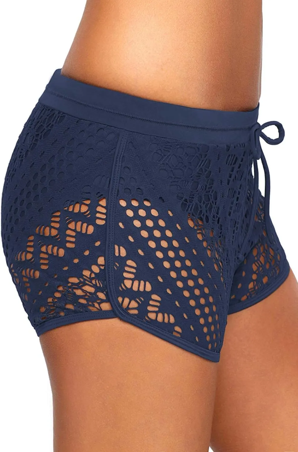 Lopie Women Board Shorts Bikini Bottom Swimsuit Skort Swimdress
