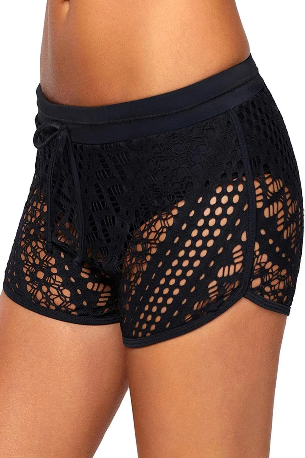 Lopie Women Board Shorts Bikini Bottom Swimsuit Skort Swimdress