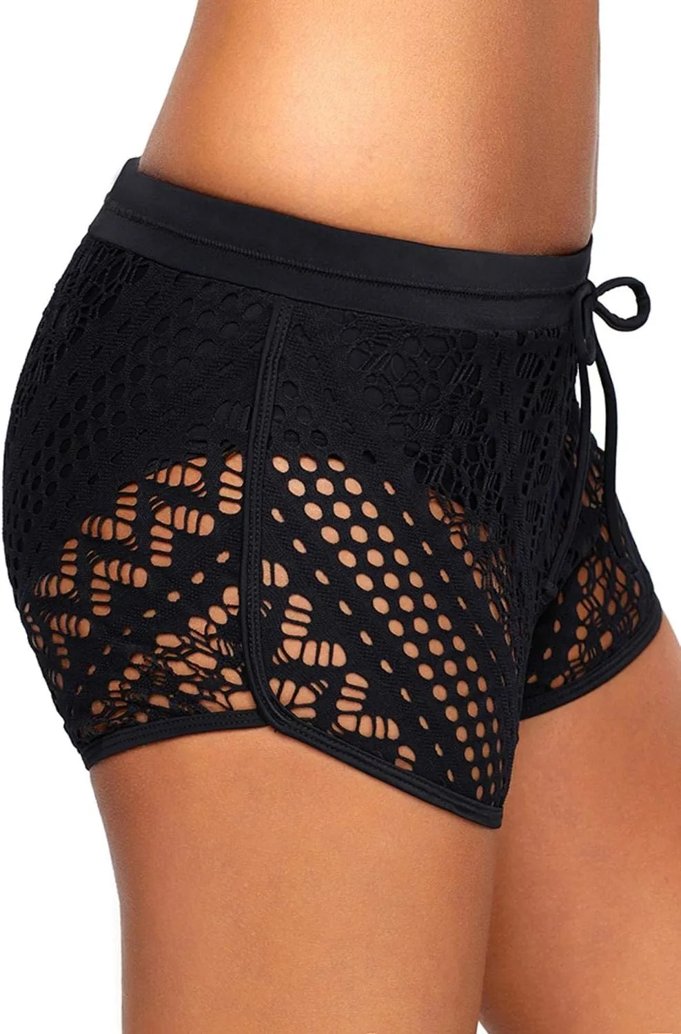Lopie Women Board Shorts Bikini Bottom Swimsuit Skort Swimdress