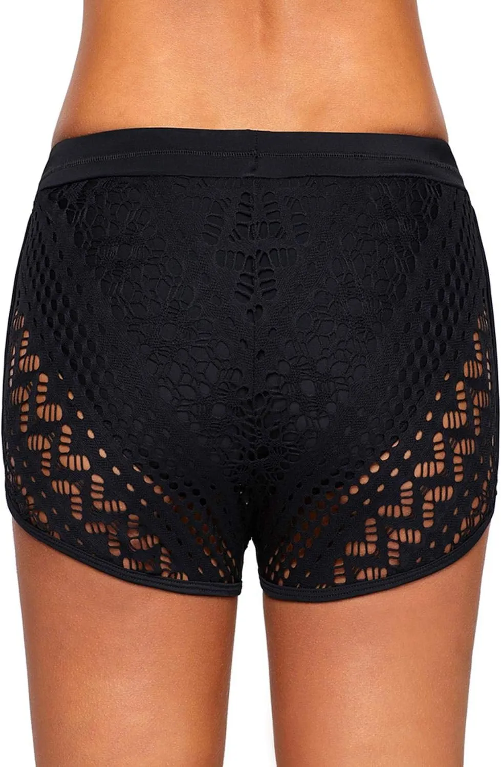 Lopie Women Board Shorts Bikini Bottom Swimsuit Skort Swimdress