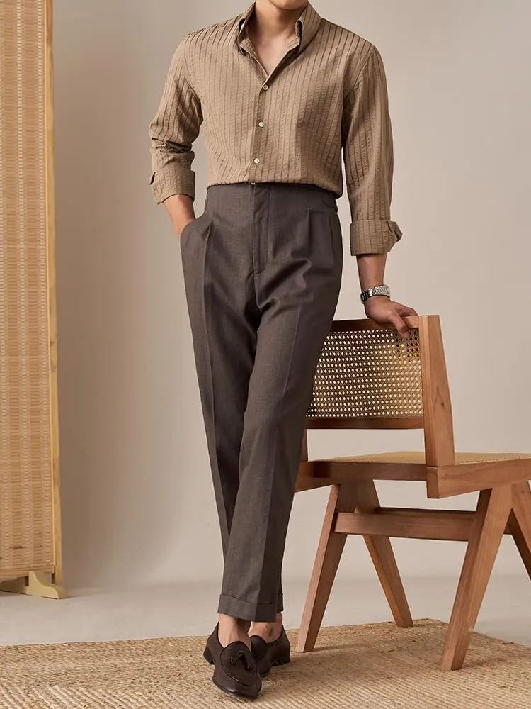 Men's Casual Linen Pants Beach Summer Pant Lightweight Linen Trousers Suit Pants