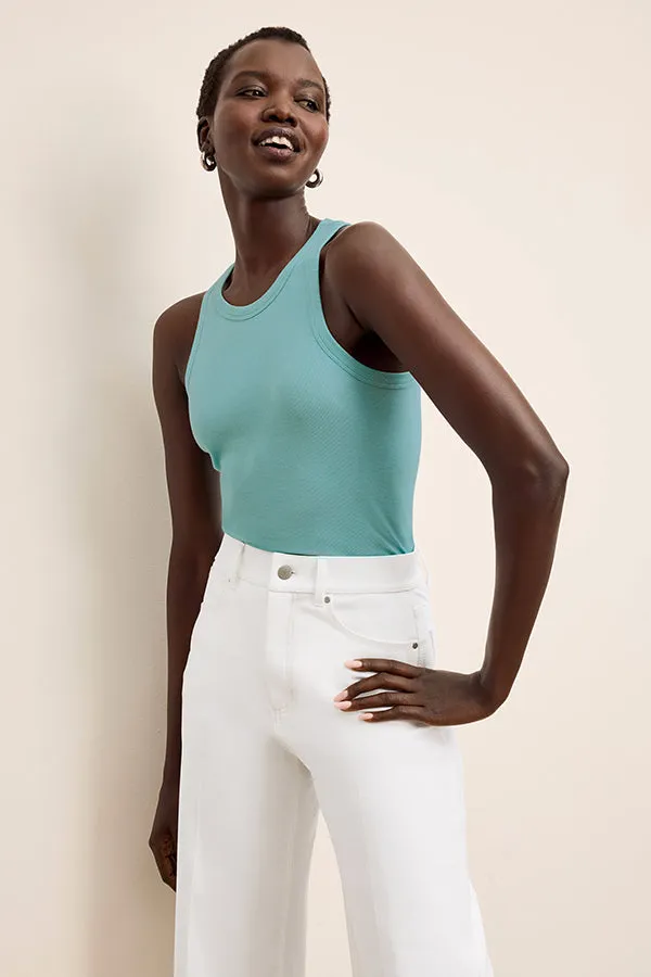 Milo Wide-Leg Jean - Eco Better Than Denim :: White