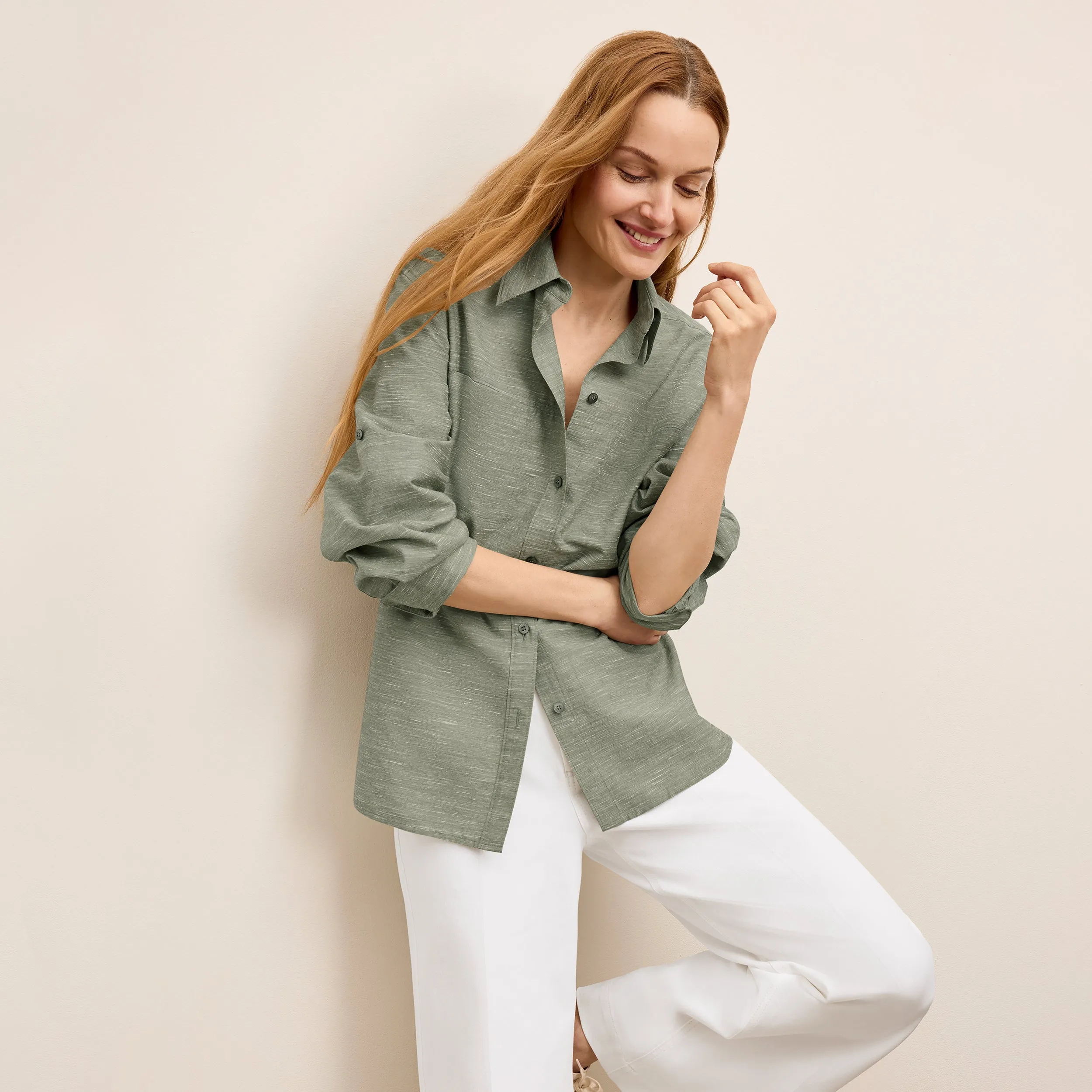 Milo Wide-Leg Jean - Eco Better Than Denim :: White