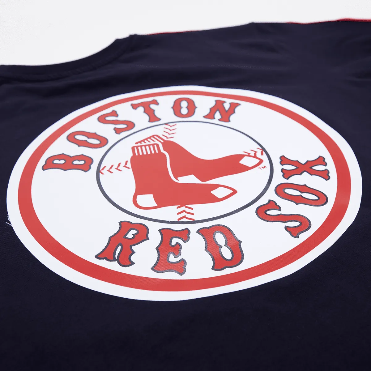 MLB BOSTON RED SOX LOGO PRO TEAM MEN'S TAPING TOP (MIDNIGHT NAVY/RED)
