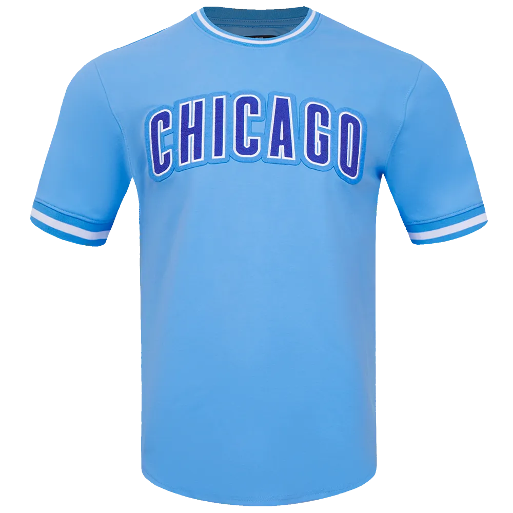 MLB CHICAGO CUBS CLASSIC CHENILLE MEN'S TOP (UNIVERSITY BLUE)