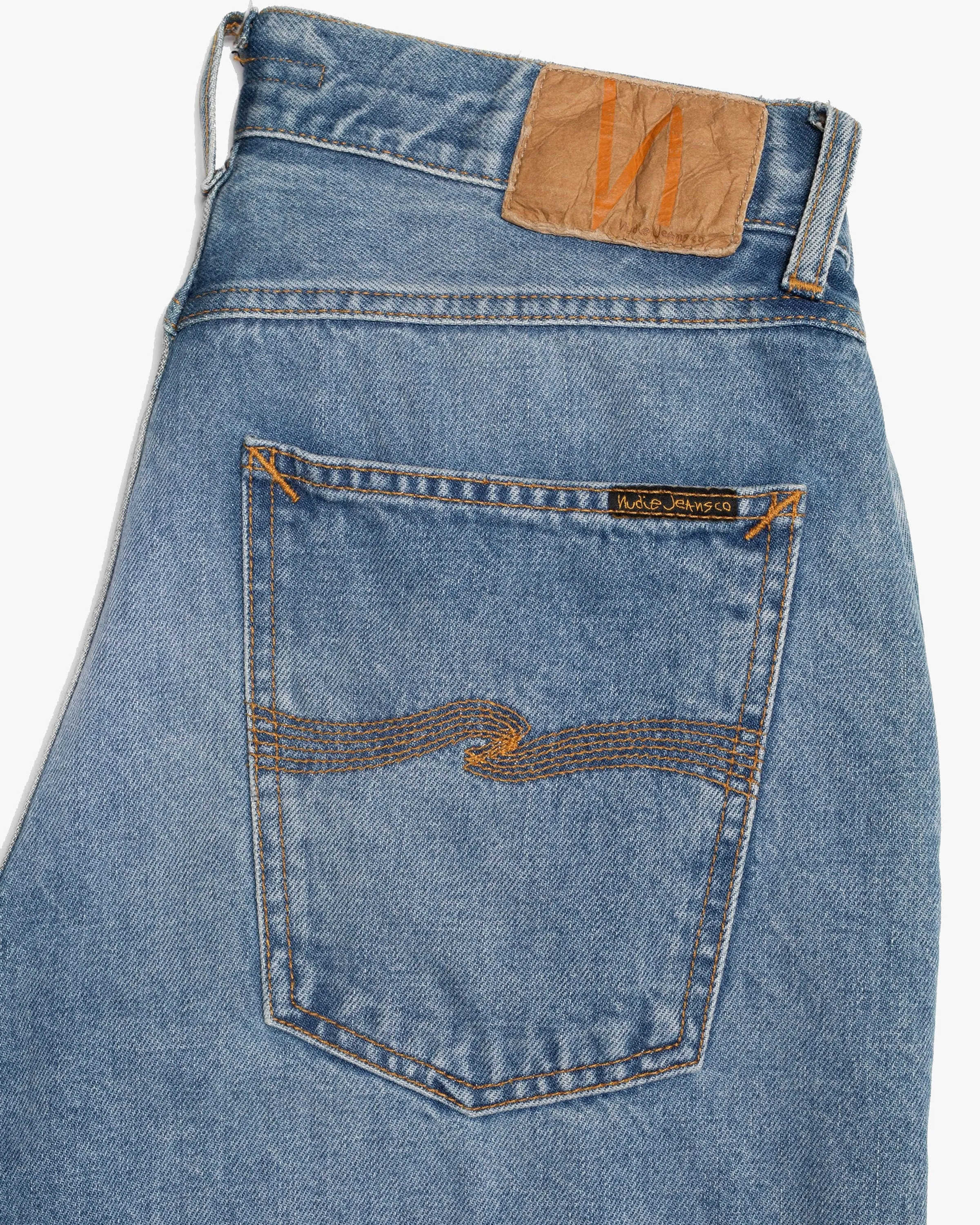 Nudie Tuff Tony Loose Fit Mens Jeans - Worn Treasure
