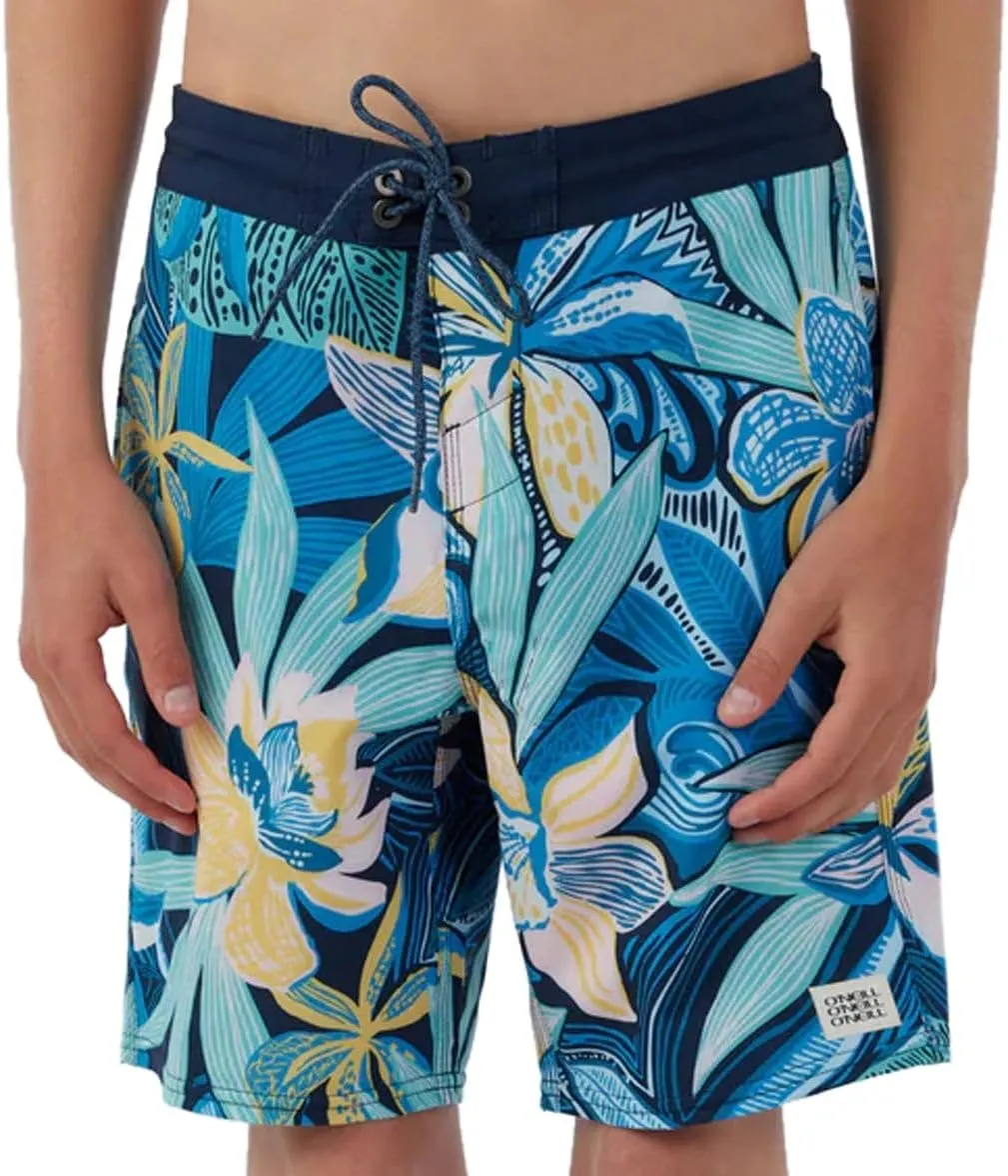 O'Neill Boys' 16" Cruzer Board Shorts (Big Kid) Navy