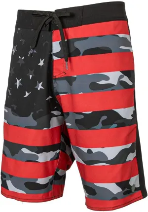 S A Company Men's 4-Way Stretch Board Shorts