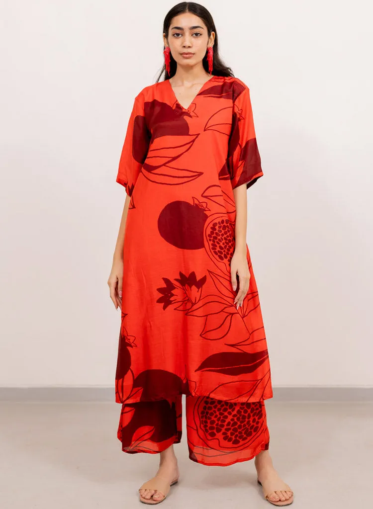 Scarlet Pomegranate Set