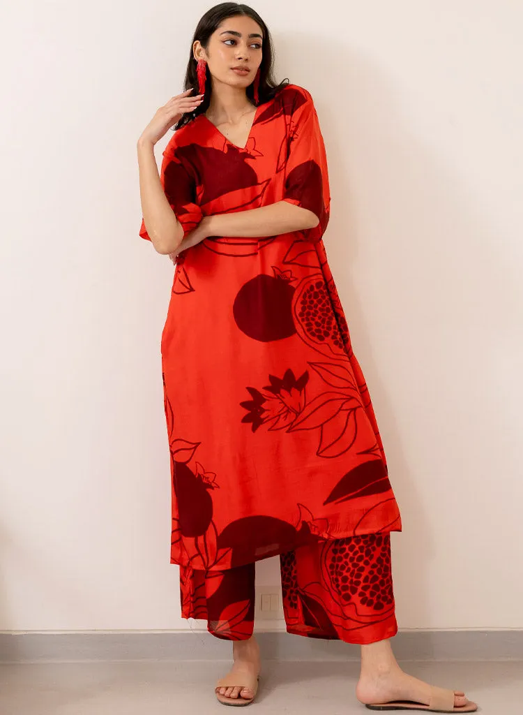 Scarlet Pomegranate Set