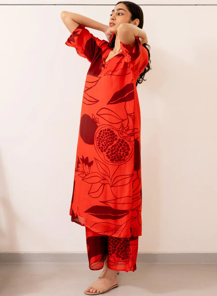 Scarlet Pomegranate Set