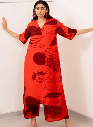Scarlet Pomegranate Set