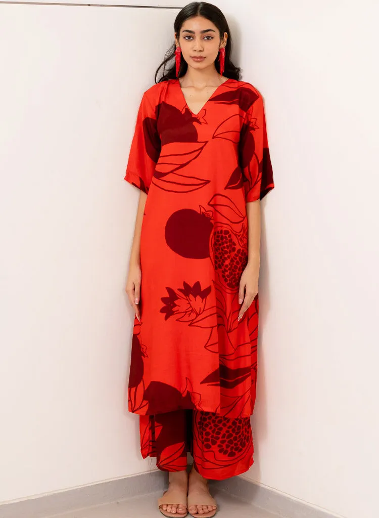 Scarlet Pomegranate Set