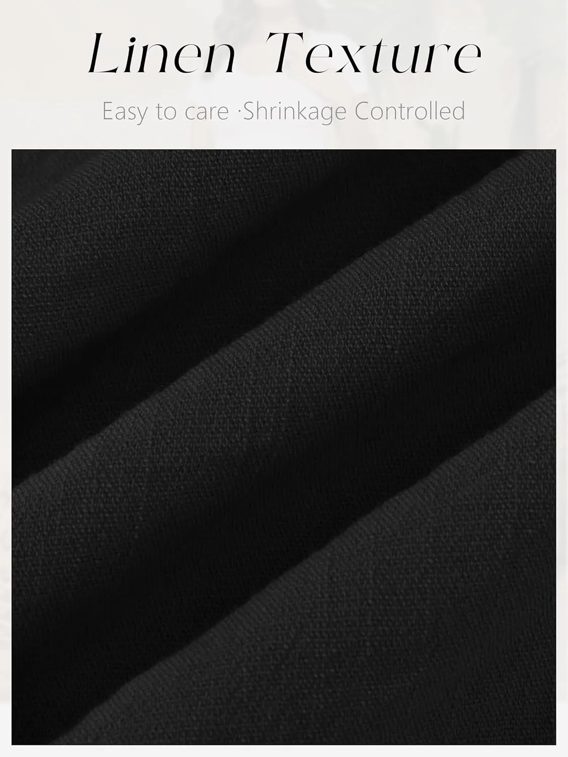 SEVEGO Linen Palazzo Pants Women 29''/31''/33'' Wide Leg High Waisted Flowy Lounge Casual Beach Pants